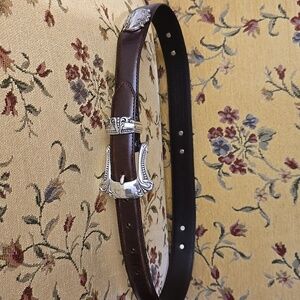 Fossil Designer Leather Belt